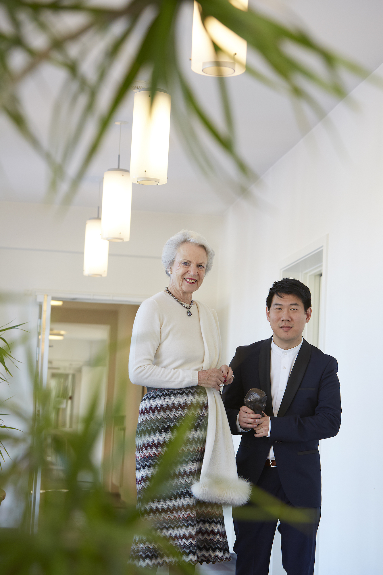 H.K.H. Prinsesse Benedikte og Jacob Nossell