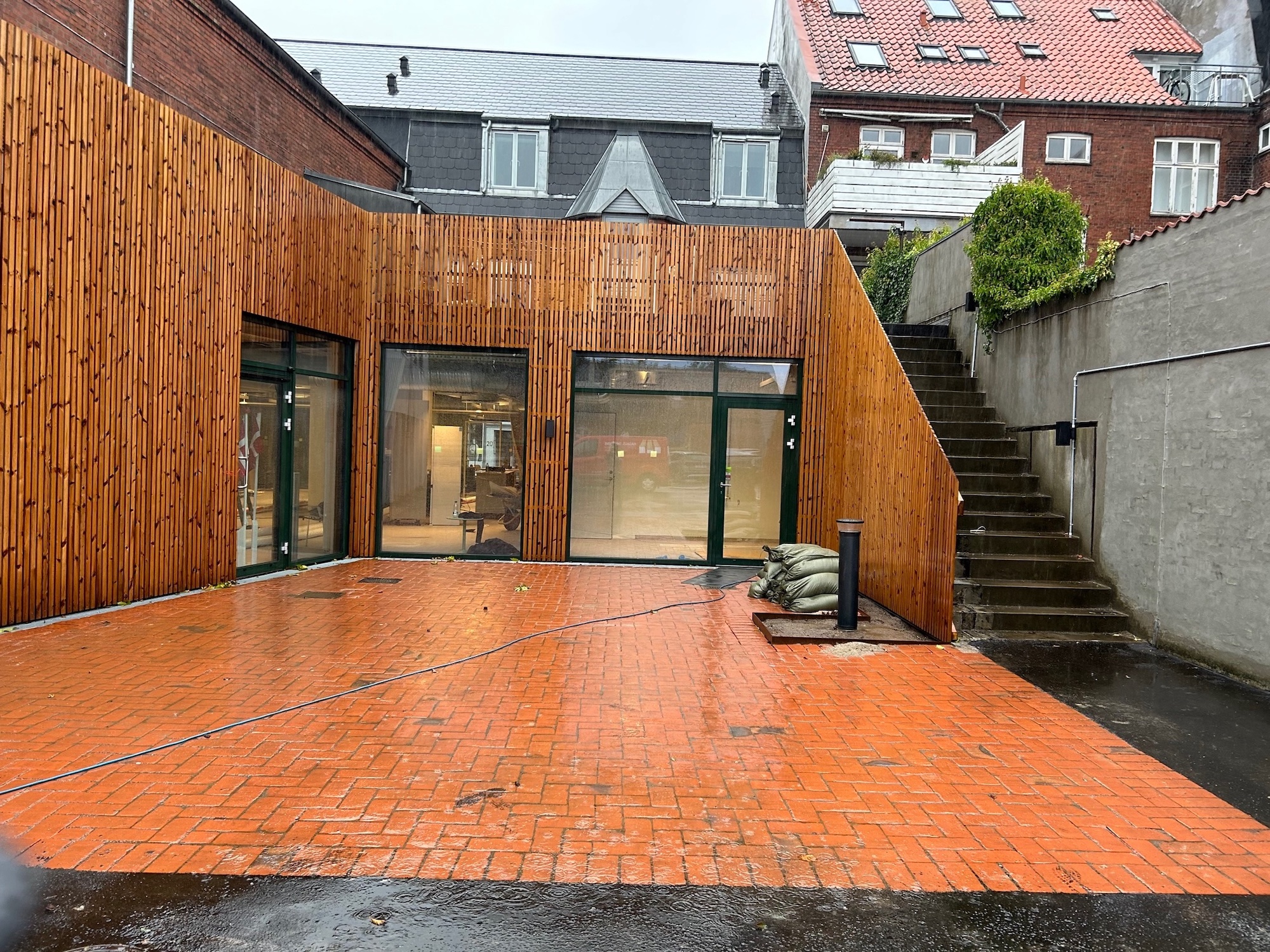 Elsass Vest Hovedindgang Riberdyb Ufærdig