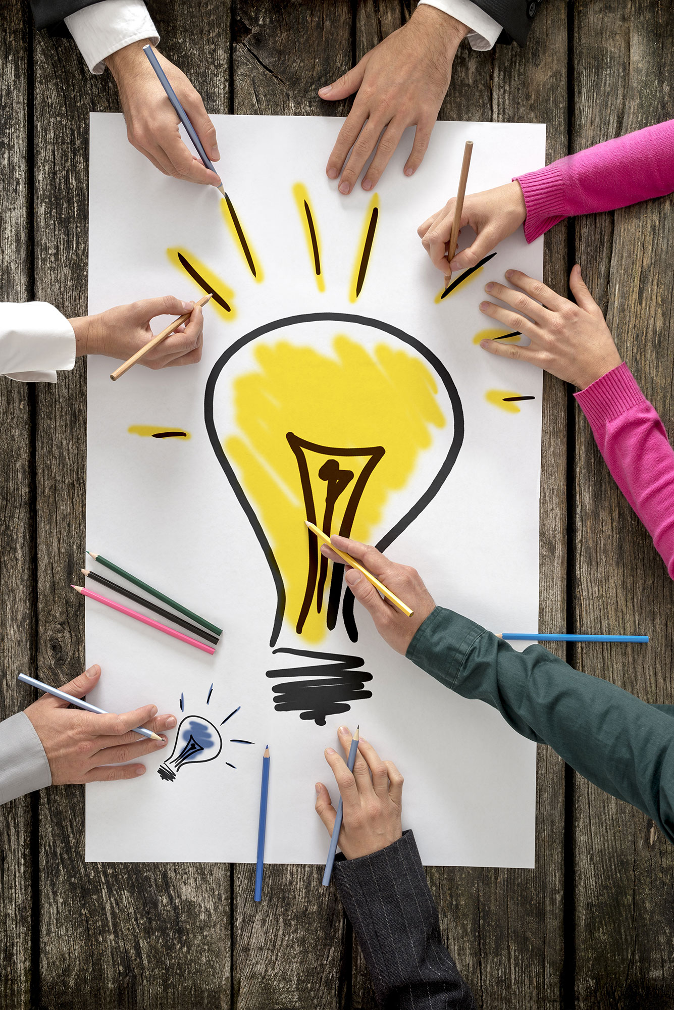 Samarbejde om nye idéer