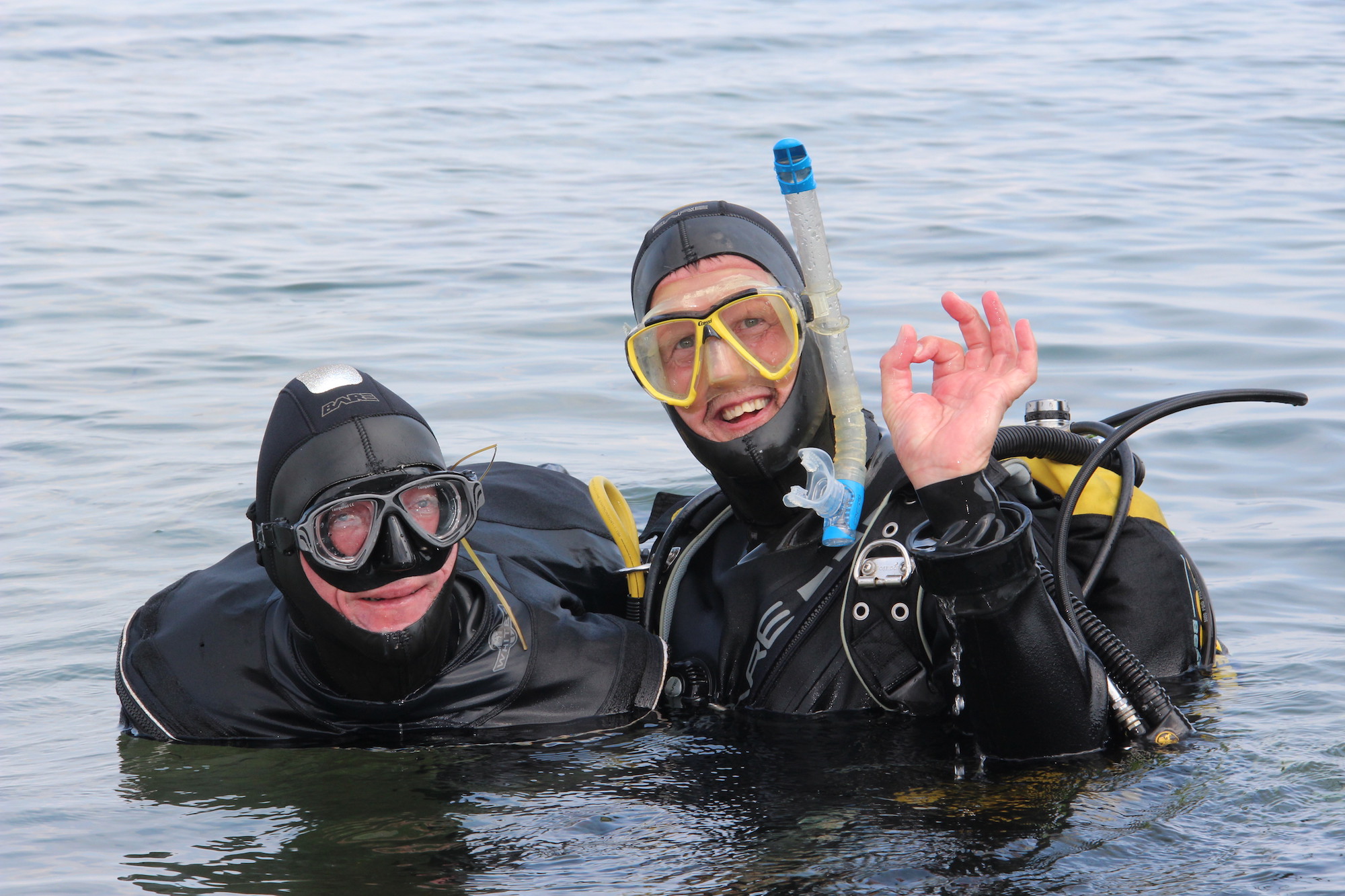 Dykning Peder Og Flemming