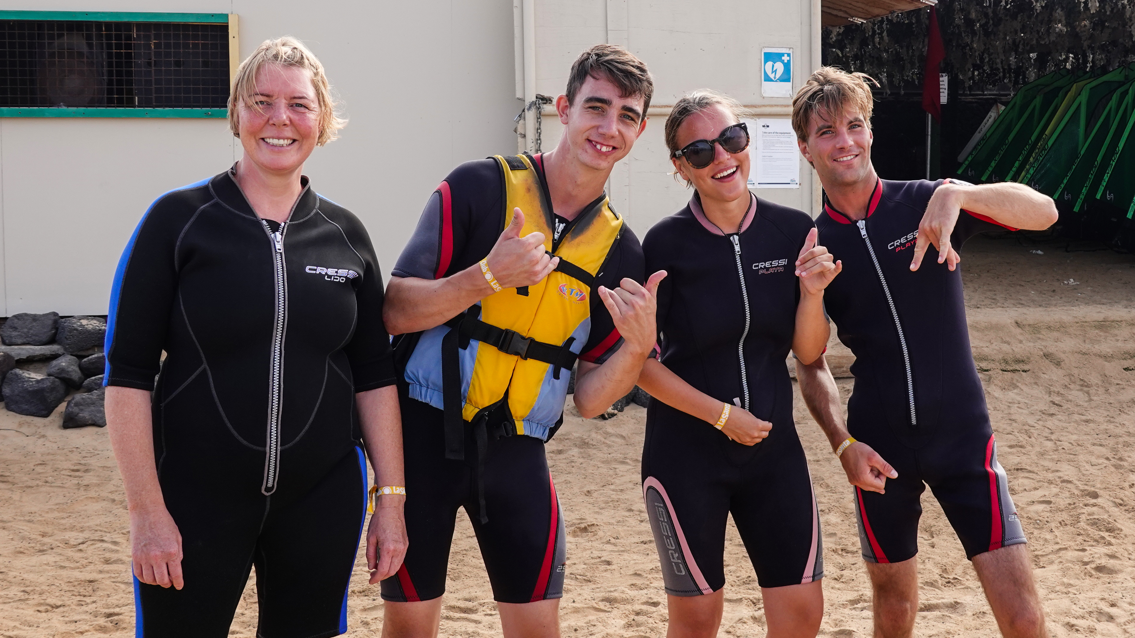 Våddragtteam La Santa