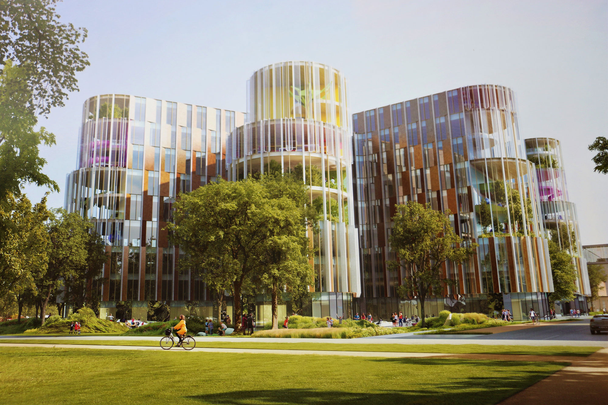 BørneRiget som arkitekttegning