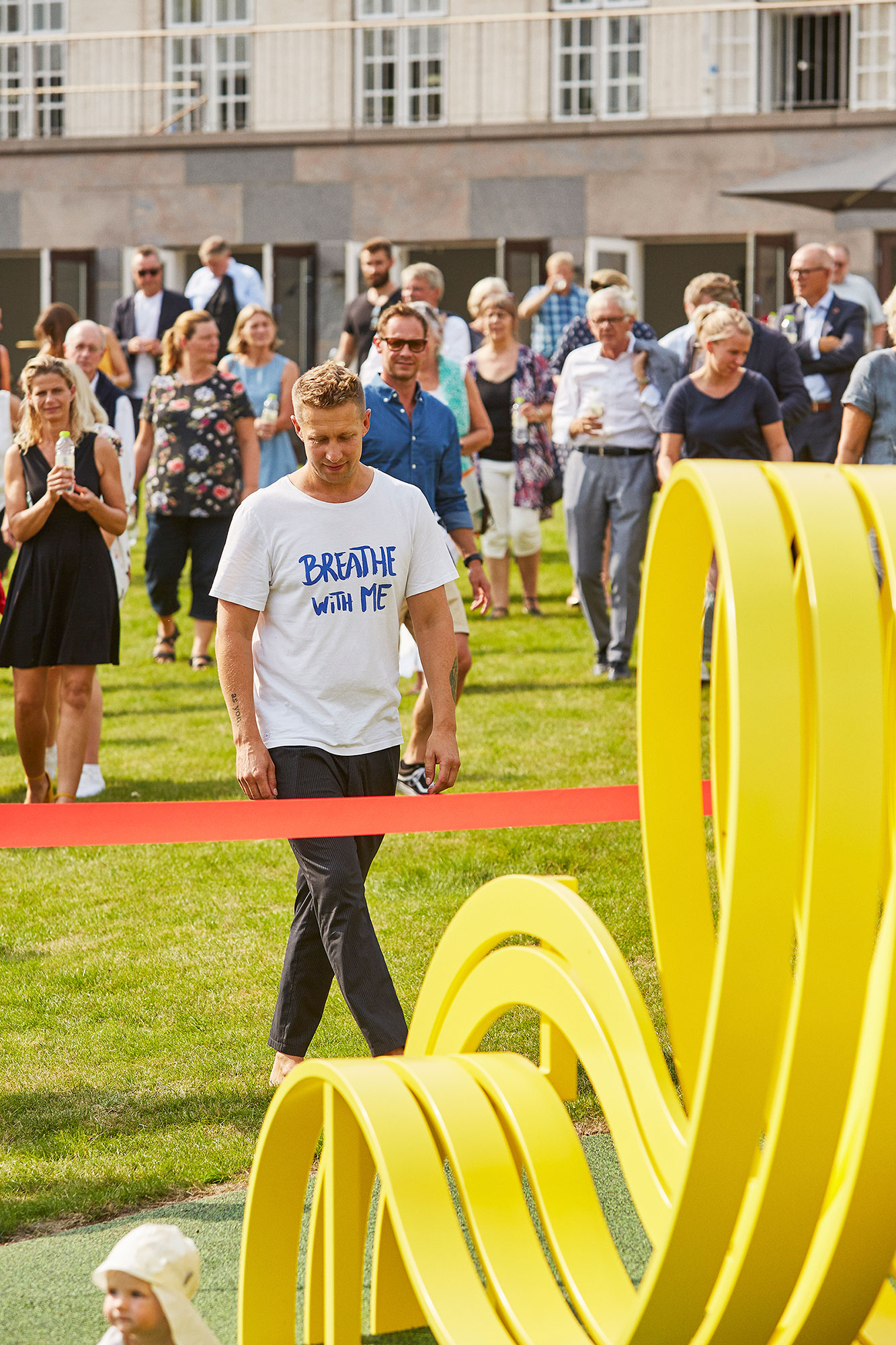 Indvielse af Jeppe Hein Skulpturpark i Elsass Fonden