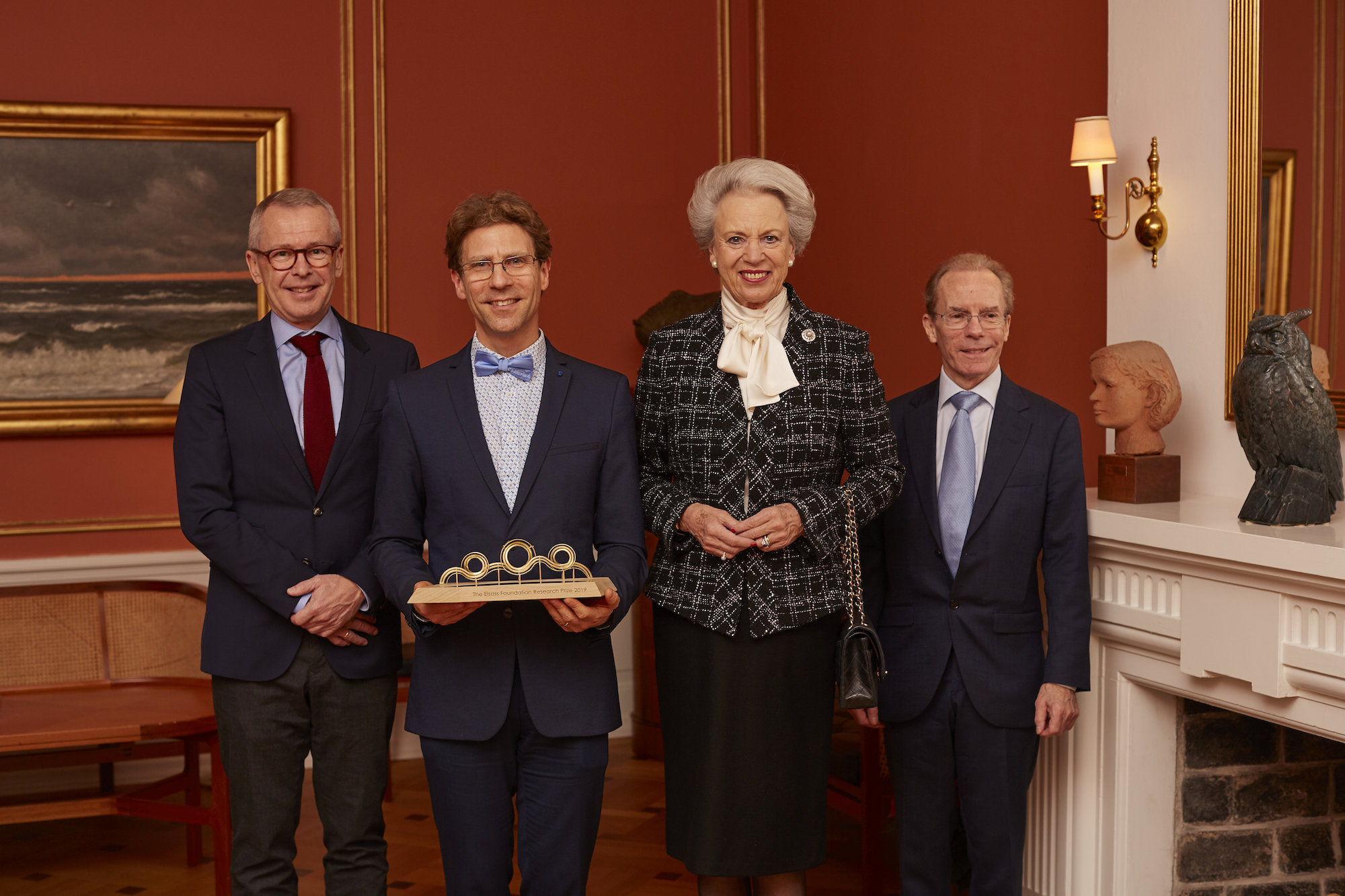 Portræt fra uddelingen af forskningsprisen